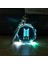 Bts Kpop Led Işıklı Renkli Kristal Anahtarlık Lazer Kazımalı Cam Anahtarlık Okul Çantası (Yurt Dışından) 4