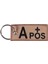 Ab Poz Vc Ordu Taktik Yama Anahtarlık A B Ab O Pozitif + Pos A- B- Ab- O- Neg - Negatif Patch Anahtarlık (Yurt Dışından) 3