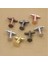 Gül Altın Tarzı 10 Mm 10 Adet Yuvarlak Kol Düğmesi Boş Ayarları Pirinç Boş Takı Ayakları Cameo Kolye Için Kullanılabilir (Yurt Dışından) 4