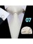 Çok Renkli Stil No.14 Boyutu Düğün Iş Için Bej Boyun Fuları Mendil Kol Düğmeleri Ipek Kravat Takımı Erkek E-Ticareti (Yurt Dışından) 3