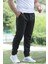 Ön Çimalı Duble Paça Erkek Bel Lastikli Pantolon P-00010845 1