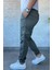 Bel Ve Paça Lastikli Kargo Cep Erkek Pantolon P-00010923 2