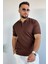 Polo Yaka Yarım Fermuarlı Likralı Erkek Tişört P-00011199 1