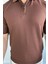 Polo Yaka Yarım Fermuarlı Likralı Erkek Tişört P-00011199 3