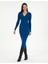 Kadın Saks Ex. Slim Fit Triko Elbise 50290598-VR045 1