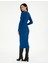 Kadın Saks Ex. Slim Fit Triko Elbise 50290598-VR045 4