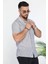 Slim Fit Desenli Keten Gömlek 1