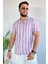 Slim Fit Desenli Keten Gömlek 1