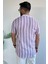 Slim Fit Desenli Keten Gömlek 4