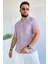 Slim Fit Desenli Keten Gömlek 1