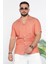 Slim Fit Desenli Keten Gömlek 1