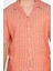 Slim Fit Desenli Keten Gömlek 4
