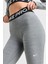 Pro 365 Dri Fit Training Mid Rise Full Length Tight Fit Green Toparlayıcı Tayt Gri Melanj 3
