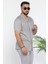 Slim Fit Desenli Keten Gömlek 2