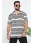 Slim Fit Desenli Keten Gömlek 1