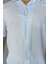 Slim Fit Kendinden Desenli Keten Gömlek 3