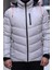 İçi Peluş Fermuarlı Kapüşonlu Erkek Mont P-00013141 4