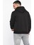 Erkek Kapüşonlu Yarım Fermuarlı Şardonlu Slim Fit Üç Iplik Sweatshirt 3