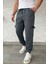 Erkek Kargo Cepli Paça Ribanalı Jogger Eşofman Altı 1