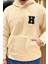 Erkek Kapüşonlu Kanguru Cepli Peluş Sweatshirt 2