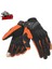 SU01-TURUNCU Eldiven Stili M Beden Motosiklet Eldivenleri Yaz Nefes Alabilir Yarış Luva Motoqueiro Guantes Motocicleta Luvas De Bisiklet Atv Binici Koruyucu Eldiven (Yurt Dışından) 1
