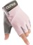 Pembe Stil S Beden 1 Çift Parmaksız Eldiven Kaymaz Ultra Ince Yarım Parmak Nefes Alabilir Eldiven Açık Bisiklet Eldivenleri Sürüş Motosiklet Bisiklet Için (Yurt Dışından) 1