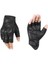 Nefes Alabilen Versiyon Stili Xl Beden Yarım Parmak Motosiklet Eldivenleri Deri Guantes Moto Verano Estivi Luvas Ciclismo Gant Bisiklet Parmaksız Eldiven Taktik Retro (Yurt Dışından) 1