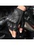 Nefes Alabilen Versiyon Stili Xl Beden Yarım Parmak Motosiklet Eldivenleri Deri Guantes Moto Verano Estivi Luvas Ciclismo Gant Bisiklet Parmaksız Eldiven Taktik Retro (Yurt Dışından) 2