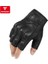Nefes Alabilen Versiyon Stili Xl Beden Yarım Parmak Motosiklet Eldivenleri Deri Guantes Moto Verano Estivi Luvas Ciclismo Gant Bisiklet Parmaksız Eldiven Taktik Retro (Yurt Dışından) 3
