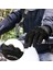 A24 Siyah Stil Xl Beden Dokunmatik Ekran Motosiklet Eldivenleri Moto Motokros Kış Termal Kaymaz Motosiklet Sürme Biker Rüzgar Geçirmez Koruyucu Dişli Erkek Kadın (Yurt Dışından) 4