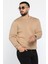Üç Iplik Şardonlu Bisiklet Yaka Erkek Sweatshirt 2