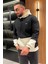 Erkek Kapüşonlu Kanguru Cepli Şardonlu Üç Iplik Sweatshirt 1