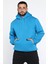 Erkek Kapüşonlu Şardonlu Üç Iplik Sweatshirt 1