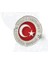 Metal Türkiye Otomobil Federasyonu Döküm Vidalı Panjur Arması 2