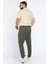 Erkek Bel Lastikli Bağcıklı Jogger Pantolon P-00012973 3