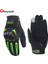 Yeşil Stil Xl Beden Motosiklet Eldivenleri Giyilebilir Spor Tam Parmak Mitten Lvas Moto Koruyucu Dişliler Gant Moto Yarış Eldivenleri (Yurt Dışından) 1