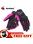 Su-01 Mor Eldiven Stili Xxl Herobıker Motosiklet Eldivenleri Yaz Nefes Alabilir Guantes Moto Dokunmatik Ekran Motokros Off-Road Eldivenleri Motosiklet Sürme Eldivenleri (Yurt Dışından) 1