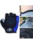 Mavi Stil L Beden Motosiklet Için Yarım Parmak Eldiven Bisiklet Bisiklet Motosiklet Mtb Kaymaz Şok Nefes Alabilir Eldivenler (Yurt Dışından) 3