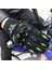 Yeşil Stil M Beden Kawasakı Nınja ZX6R ZX10R H2 H2R Motosiklet Eldiven Bisiklet Yarışı Eldivenleri Kış Sıcak Motosiklet Koruyucu (Yurt Dışından) 4