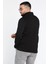 Erkek Dik Yaka Yarım Fermuarlı Şardonlu Üç Iplik Sweatshirt 3