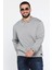 Erkek Polo Yaka Şardonlu Üç Iplik Sweatshirt 1