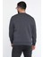 Erkek Yazı Baskılı Şardonlu Üç Iplik Sweatshirt 3