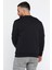 Erkek Yazı Baskılı Şardonlu Üç Iplik Sweatshirt 3