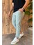 Bel ve Paça Lastikli Paraşüt Slim Fit Jogger Pantolon 1