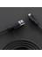 12W 2.4A Usb-A To Lightning Apple iPhone iPad Uyumlu Silikon Hızlı Şarj ve Data Kablosu Siyah 2 Metre 4
