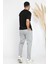 Erkek Double Face Arka Cep Fermuarlı Jogger Pantolon P-00012626 3