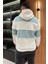 Kapüşonlu Üç Iplik Şardonlu Erkek Sweatshirt 3