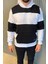 Kapüşonlu Üç Iplik Şardonlu Erkek Sweatshirt 4