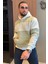 Kapüşonlu Üç Iplik Şardonlu Erkek Sweatshirt 1