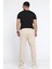 Erkek Kemerli Keten Jogger Pantolon P-00012624 3